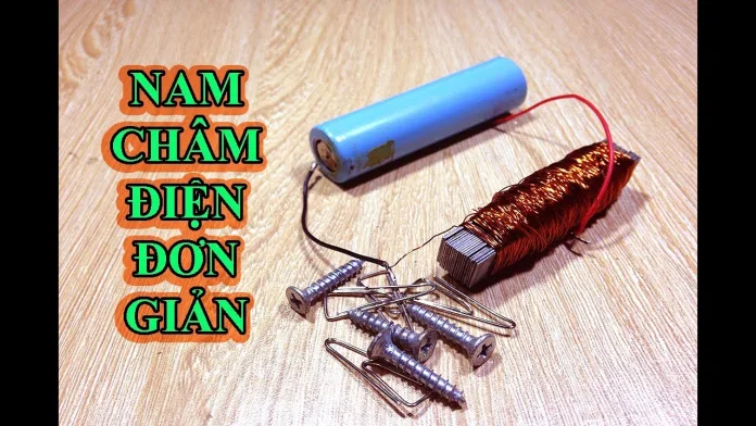 Cách làm nam châm điện chỉ với 4 bước đơn giản tại nhà